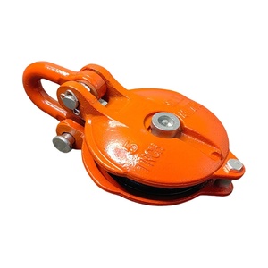 Polea de dirección integral de elevación pesada, cabrestante colgante de rodamiento marino con polea de disparo y anillo de elevación - Product Image 1