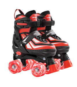 รองเท้าสเก็ตแบบอินไลน์ปรับขนาดได้ ทำจากอลูมิเนียมอัลลอย สำหรับเด็กผู้ชาย ลูกปืน ABEC-7 ล้อ PU 82A คุณภาพสูง รองรับแรงกระแทกได้ดี รองเท้าสเก็ตแบบสี่ล้อ - Product Image 5