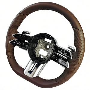 <span class=keywords><strong>Volant</strong></span> en cuir de luxe pour Mercedes Benz W167 W176 W177 W202 W203 W204 W205 W206 <span class=keywords><strong>W208</strong></span> - Product Image 1