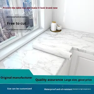 Papel Tapiz de Mármol Moderno Resistente al Aceite, Resistente a Altas Temperaturas, Impermeable y Resistente a la Humedad, Papel Tapiz de PVC - Product Image 2