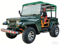 Nouveau Quadricycle Tout-Terrain à Essence MH 200cc/250cc/350cc/500cc 4x4 Mini Jeep Buggy Q235B Structure en Acier 351-450HP