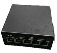 Router Nirkabel LTE 4G CPE Stabil dengan WiFi AX 2.4G/5GHz, Router Rumah 4 LAN, Modul Papan Slot Kartu SIM 3-Band 3.5dbi