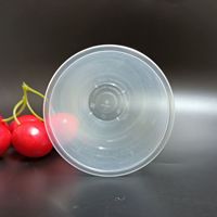 Gobelets en plastique personnalisés 2-en-1 SP2091 avec bol à collation, anti-fuite, portables, idéaux pour les stands de marché nocturne et les plats à emporter
