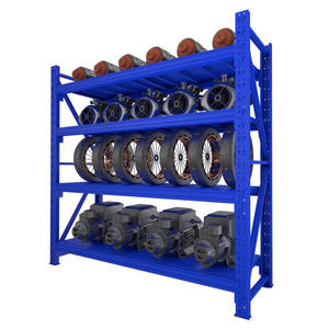 OBO Direct Factory Supply Heavy-Duty Industrial <span class=keywords><strong>Warehouse</strong></span> Estante de almacenamiento Estantes de acero de calidad Protección contra la corrosión personalizada - Product Image 6