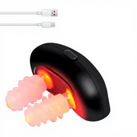 Appareil de thérapie nasale à lumière rouge pour mieux dormir, portable, pour la maison et le bureau, anti-ronflement, dilatateur nasal