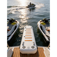 Plateforme de quai flottante gonflable de haute qualité pour yacht, passerelle gonflable pour bateau