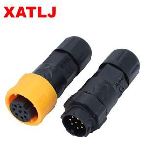 XATLJ M16 серии 2 3 4 5 6 7 8 2 + 3 2 + 4 ядра мужской женский с быстрой блокировкой водонепроницаемый разъем CE ETL 5A UL94V-0 - Product Image 5