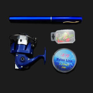 Portable 1M <strong>Pocket</strong> <strong>Mini</strong> <strong>Pen</strong> <strong>Fishing</strong> <strong>Rod</strong> and Spinning Reel - Product Image 4