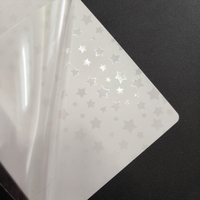 Fonlyu - Protector de Pantalla Transparente Mate de 190*120 mm con Diseño Texturizado, Películas de Hidrogel para Máquina de Corte con Plotter