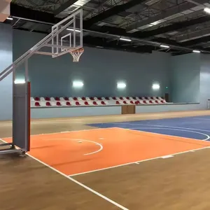 4.5Mm 5mm 6mm 8mm 10mm çok fonksiyonlu spor Pvc basketbol mahkemesi voleybol masa tenisi döşeme rulo kurulumu kolay