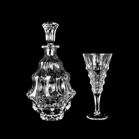 Gobelet à jus triangulaire en verre en forme de cœur, 6 pièces, gobelet à sublimation, gobelet à pied rayé coloré