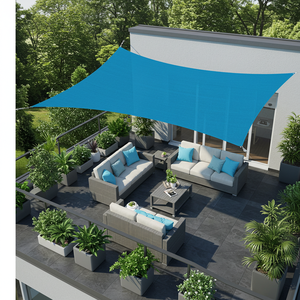 Voiles <span class=keywords><strong>d</strong></span>'<span class=keywords><strong>ombrage</strong></span> de jardin triangulaires extérieures produites en usine <span class=keywords><strong>Anti</strong></span> Ultraviolet Balcon Canopy Shade Cloth Mesh - Product Image 3