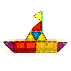 Từ Giáo Dục Hình Học Nhựa Khối Đồ Chơi Hot <span class=keywords><strong>Mag</strong></span> Trí Tuệ Từ Gạch Đồ Chơi Nam Châm Kết Nối Khối Xây Dựng - Product Image 2