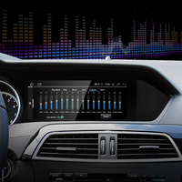 Système d'intelligence automobile STWEI 8,8 pouces 8 cœurs Android 14 pour Mercedes Benz Classe C W204 de 11 à 13 ans NTG4.5, système multimédia automobile