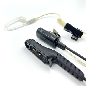 Auricular Intrauditivo con Tubo Acústico HXKK, Micrófono PTT, Accesorio para Walkie Talkie de Seguridad/Guardia Personal Mototrno R7 APX N70 MXP600, 60 cm - Product Image 2