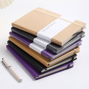 Carnet de notes personnalisé en cuir PU multicolore avec porte-stylo, idéal pour la promotion et la vente en gros, avec logo personnalisé - Product Image 3