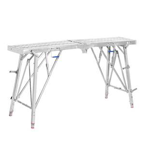 आसान फोल्डिंग गैर-पर्ची घोड़े स्टूल चलना प्लेटफॉर्म 1.4/1.6/1.8 मीटर ऊंचाई समायोज्य - Product Image 2