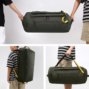 Custom Large Capacity <b>Water</b> <b>Resistant</b> <b>Backpack</b> Duffle Bag With <b>Backpack</b> Straps Gym Sports Travel - Product Image 6