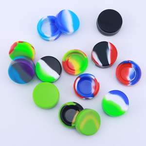 Factory Direct Mini 2ml 3ml 5ml 7ml Travel Silicone Wax Jar Contenedor <span class=keywords><strong>de</strong></span> <span class=keywords><strong>silicona</strong></span> para aceite - Product Image 4