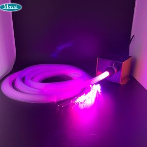 Moteur d'éclairage à fibre optique contrôlé par WiFi Tuya 12W RGBW avec effet scintillant pour <span class=keywords><strong>plafond</strong></span> étoilé à fibre optique intérieur - Product Image 1