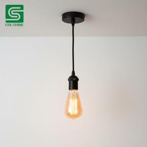 Bombilla LED Edison Vintage E27 de Filamento Recto ST19, Equivalente a 6 Vatios, de Vidrio Transparente - Product Image 1