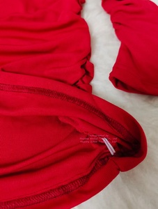 Abito Sexy Sexy da ragazza <span class=keywords><strong>rosso</strong></span> a <span class=keywords><strong>maniche</strong></span> <span class=keywords><strong>lunghe</strong></span> da donna autunno e inverno nuovi abiti da donna Slim-fit - Product Image 5