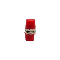 Small D Fiber Optic Adapter Engineering Telecom Grade Metal Round Flange Fiber Optic Connector FC Communication Cables Product