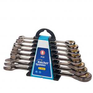 Chrome-vanadium Steel Auto Repair Tool <b>Set</b> 72-tooth Plastic Frame <b>Set</b> Fixed Head <b>Ratchet</b> Wrench <b>Set</b> - Product Image 4