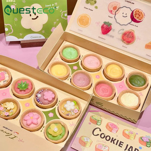 Food Grade Customized Package Paper <b>Box</b> with Printed Logo Cookies <b>Candy</b> Chocolate Packaging <b>Box</b> Wholesale - Product Image 2