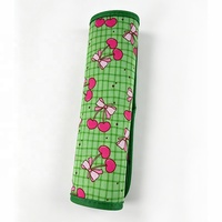 Couvre-ceinture de sécurité en néoprène sur mesure, motif mignon, protège-épaules, petite taille, pour vente en gros
