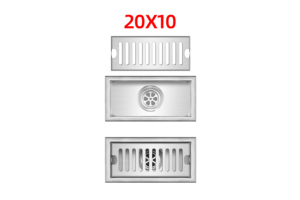 Pelat Saringan Air Linear Stainless Steel Modern untuk Dapur, Kamar Mandi, Hotel, Saluran Pembuangan Lantai, Pasokan Pabrik - Product Image 2