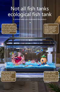 Vergrootglas Visbak Thuis Kleine en Middelgrote <span class=keywords><strong>Aquarium</strong></span> Bureaublad Landschap Goudvisbak 2025 Nieuwe Intelligente Visbak - Product Image 3