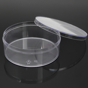 SUNSHING Transparent Round Acrylic Box Empty PS Snacks Sweets Cookie Containers <strong>Chocolate</strong> Jewellery <strong>Rose</strong> Display Case - Product Image 2
