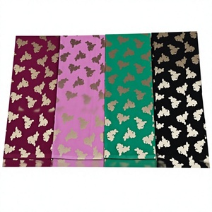 Factory Wholesale FOIL PRINT Sudanese Thobe High Quality Combed Cotton Voile <b>Fabric</b> Woven Digital Print <b>Medium</b> Weight - Product Image 1