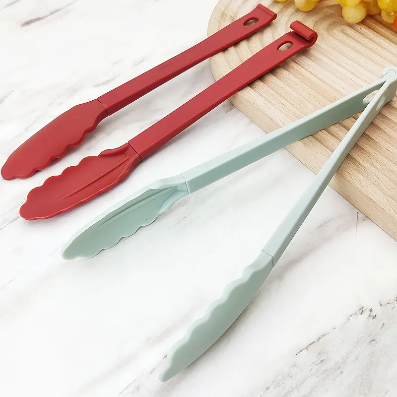 New Style Detachable Nylon Kitchen Cooking Tongs Colorful Easy To Store Food Serving Tongs Nylon Cooking Tools