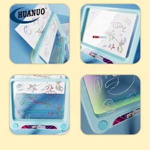 Kinder 3D Magic Glow Art Einzigartiges Bastel set Leuchten Kinder Kunst Set Neon Effekt Zeichenbrett - Product Image 4