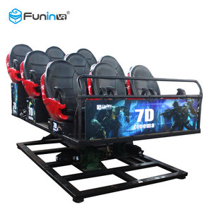 2020 Funin <span class=keywords><strong>cine</strong></span> VR 9 asientos plataforma equipo del parque de atracciones 7d <span class=keywords><strong>cine</strong></span> máquina - Product Image 1