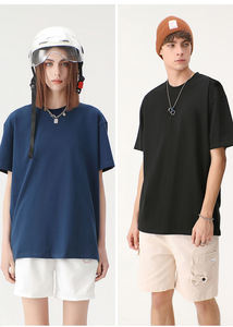 Camisetas Blancas al por Mayor, Personalizadas, Unisex, de Alta Calidad, de Algodón Grueso, Camisetas Extra Grandes para Hombre - Product Image 4