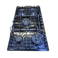 Table de cuisson à gaz encastrable neuve d'usine, modèle OEM/ODM, 5 brûleurs, panneau en acier inoxydable, 90 cm, pour usage en cuisine