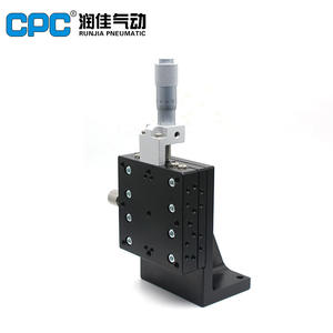 Plateforme de levage manuelle à glissière de précision à micro-réglage sur axe Z LV60/40/50/80/90-C2, composants industriels - Product Image 1