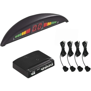 Kit di 4 sensori di parcheggio verniciabili per auto con apparecchiature di parcheggio con Display audio a LED - Product Image 2