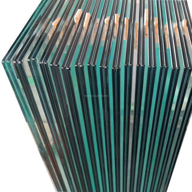 Safety Laminate 10mm 12mm Laminated Glass Sheet for Handrails and Balustrades