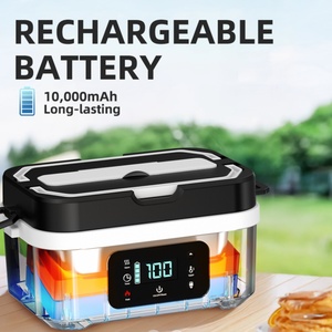 Calentador Portátil de 30W con Carga Rápida y Batería de 5000mAH*6, de 167 a 212 Grados ° Lonchera Inteligente con Ajuste de Temperatura y Función para Mantener el Calor - Product Image 3