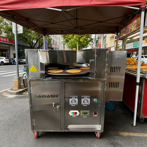 Naanoo Tandoor forno <span class=keywords><strong>per</strong></span> Pizza Chapati Roti Lahmacu Pita forno <span class=keywords><strong>per</strong></span> pane rotondo commerciale rotante Pita forno - Product Image 1