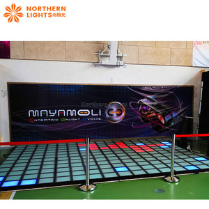 أرضية رقص تفاعلية جديدة بإضاءة LED ملونة للألعاب النشطة، مقاس 30*30 سم - Product Image 2