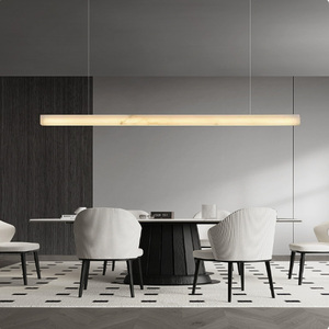 Hiện đại tối giản đá cẩm thạch ánh sáng mặt dây chuyền dài bar nhà hàng nhà bếp ánh sáng mặt dây chuyền sang trọng thiết kế đảo bàn đèn nghiên cứu đèn - Product Image 6