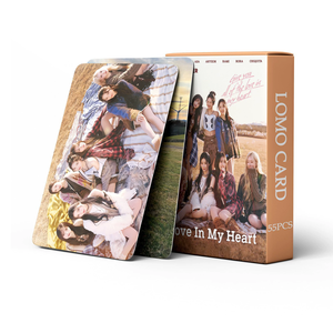 Kpop Photo Card 55pcs/box Babymonster Love in My Heart Lomo Card Kpop Photocard