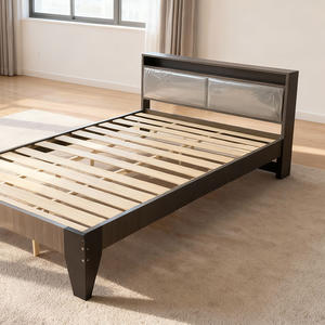 205*150cm Bedroom Furniture Designs Modern <strong>Cama</strong> <strong>De</strong> Casal Size Frames Double Bed Solid Wood Beds - Product Image 3