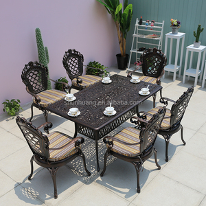High Quality Cozy Dining Set Outdoor Garden Cast <strong>Aluminium</strong> <strong>Table</strong> and Chair - Product Image 3