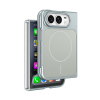Étui pliable magnétique sans fil JOYPORODO B556 avec charge sans fil, boutons sensibles anti-rayures, ajustement fin, étui pliable pour iPhone Duo